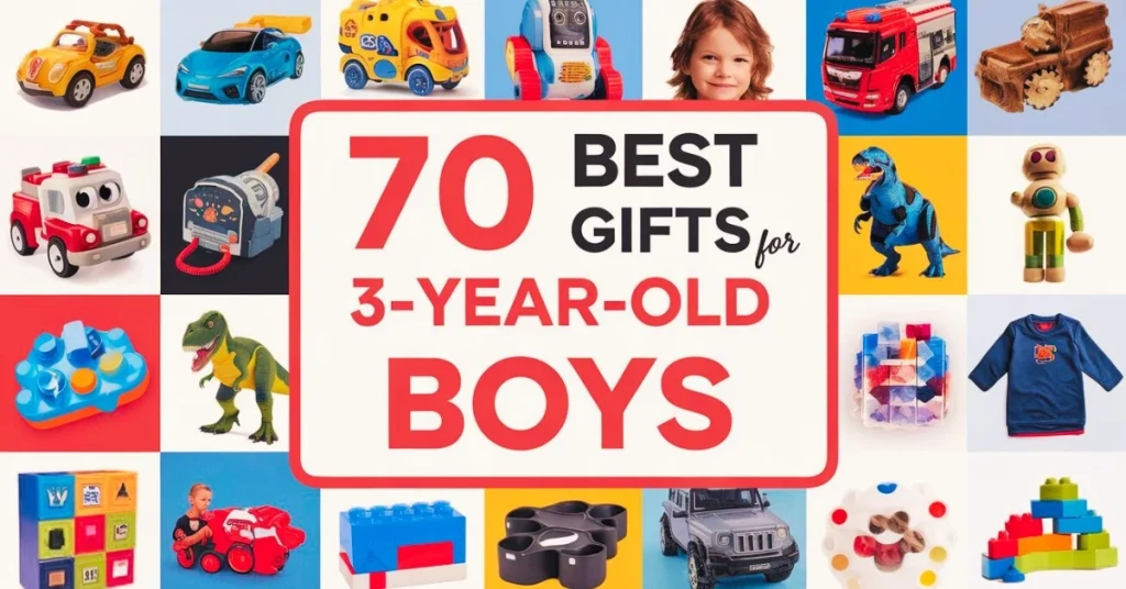 70 Best Gifts for 3-Year-Old Boys