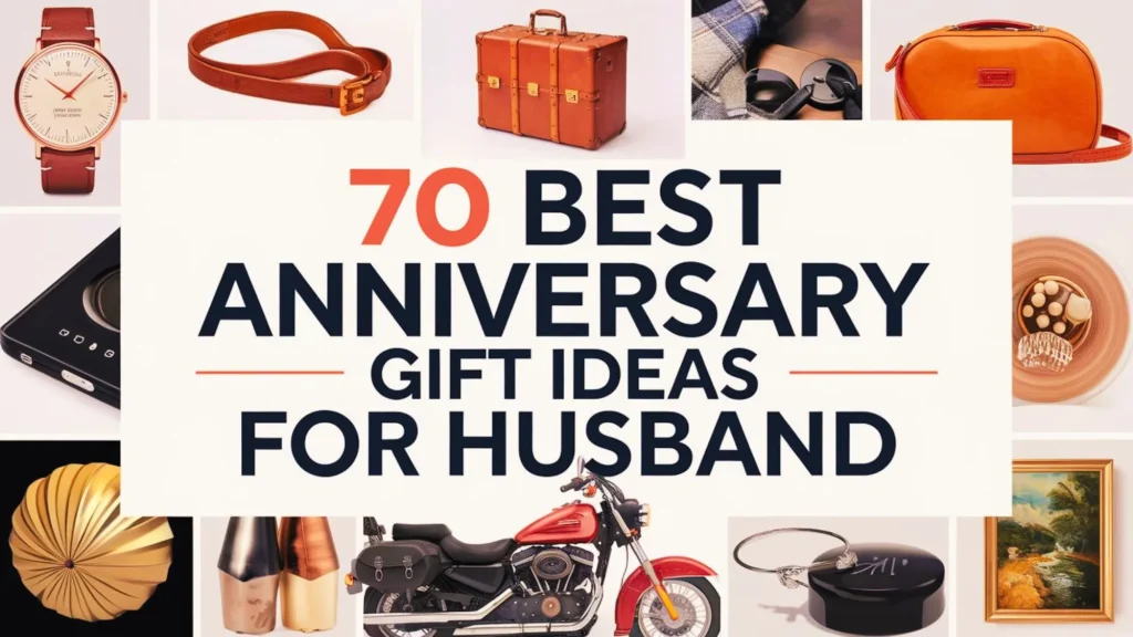 70 Anniversary Gifts for Him
